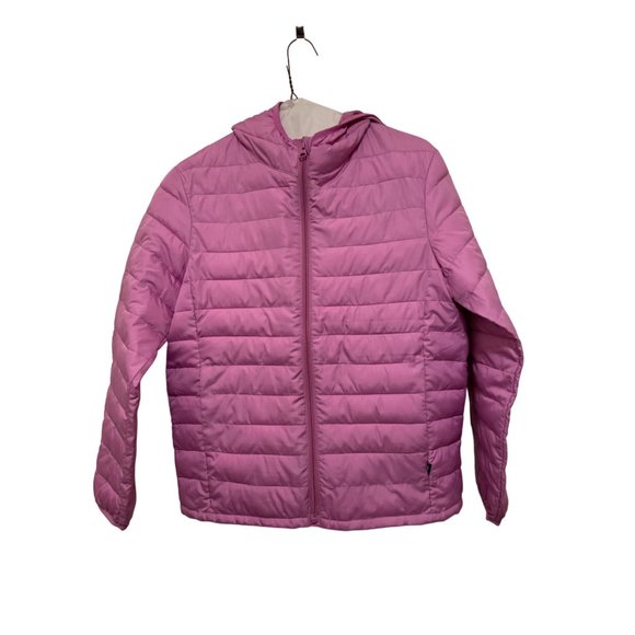 GAP KIDS Purple Jacket Youth Cold Control Water Resistant Hooded Full Zip XL - Picture 1 of 5